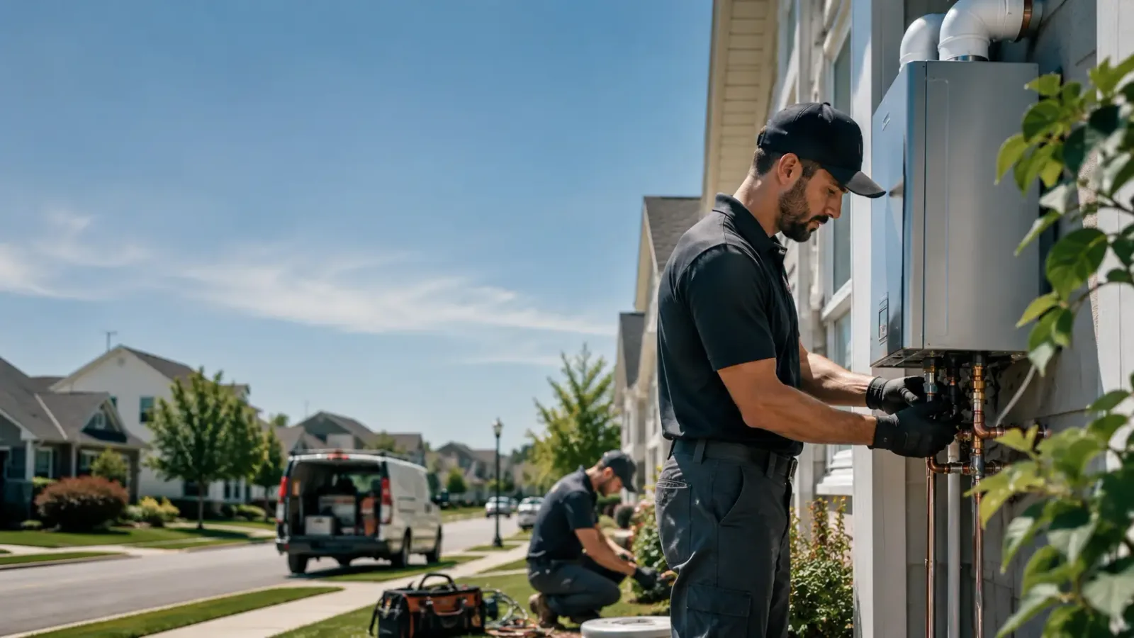 Tankless Water Heater Installation in Cherry Point, NC
